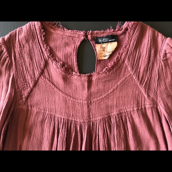 SOLD Isabel Marant Gauze Cotton Dress Size 2 - Picture 5 of 9